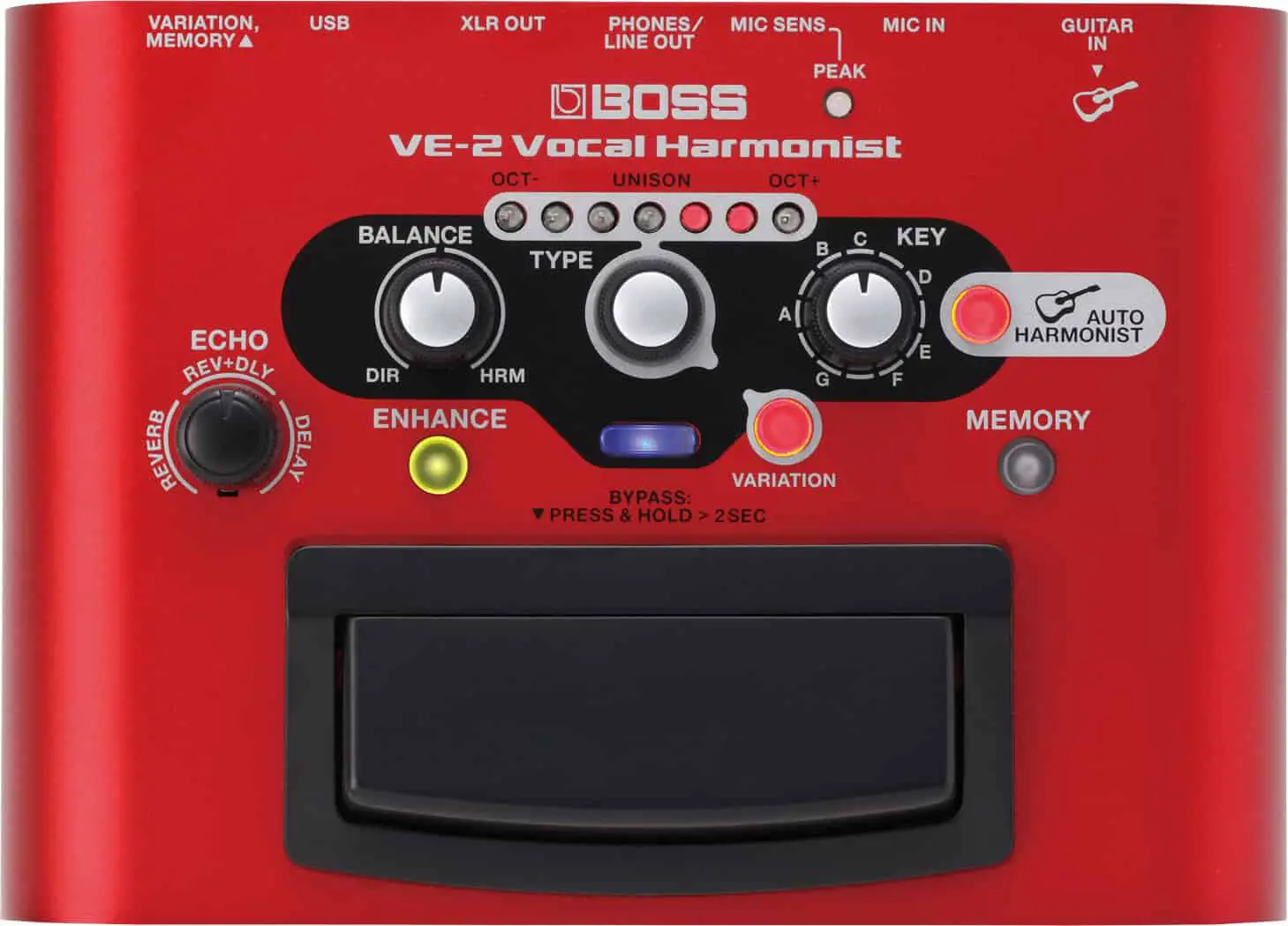 Boss VE-2 Vocal Harmonist Pedal Review, Vocal harmonizer pedal for singers