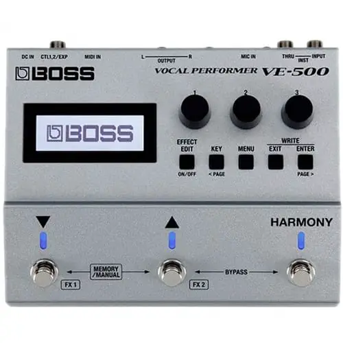 BOSS Vocal Performer Effects Processor Guitar Pedal