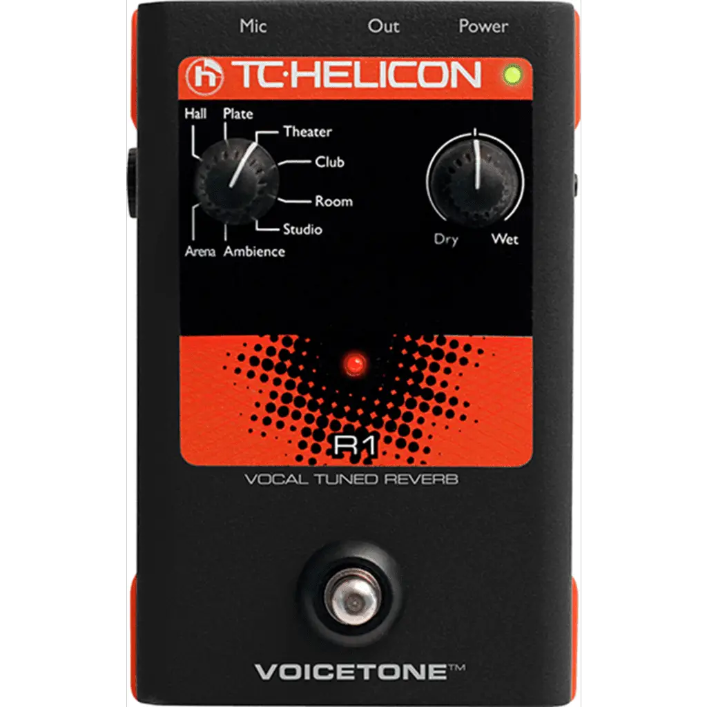 TC Helicon R1 Vocal Reverb Pedal