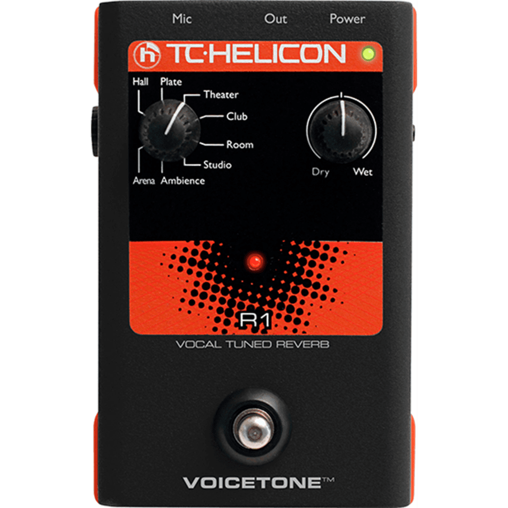 TC Helicon R1 Vocal Reverb Pedal