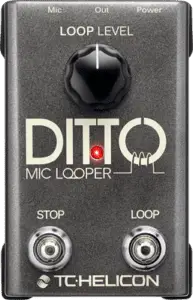 Ditto Live Mic looper pedal