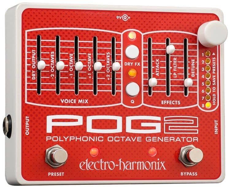 Electro Harmonix POG2 Bass Octave Pedal