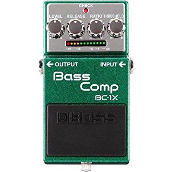 Boss BC-1X Compression pedal for bassists