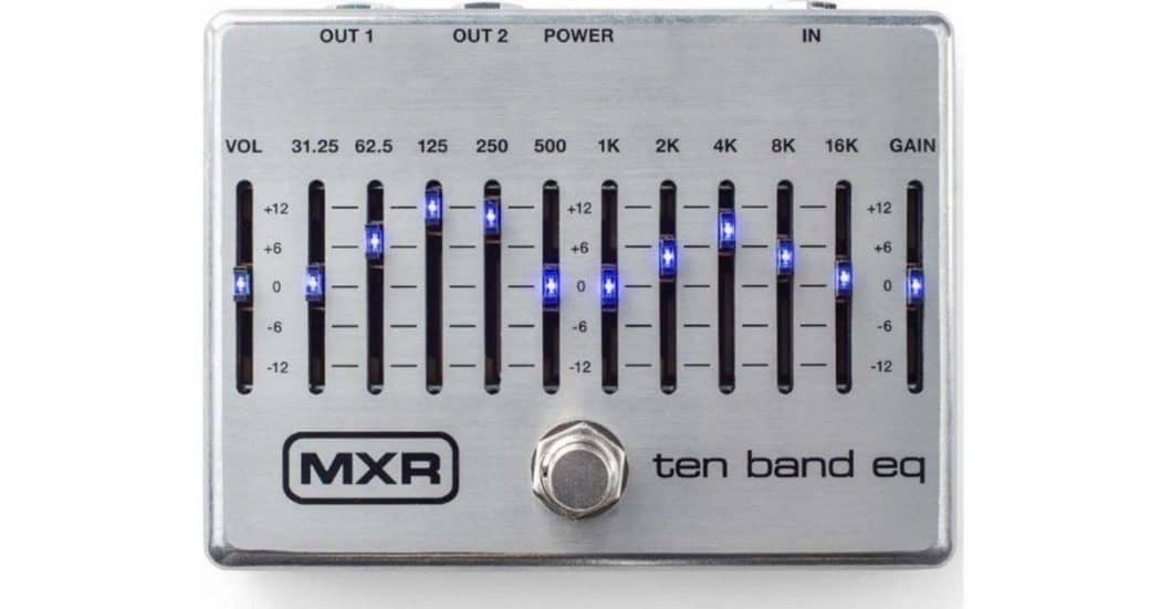 MXR M108S Ten-Band EQ Pedal for Bass