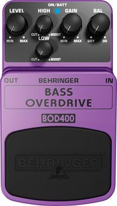 behringer bass overdrive bod400