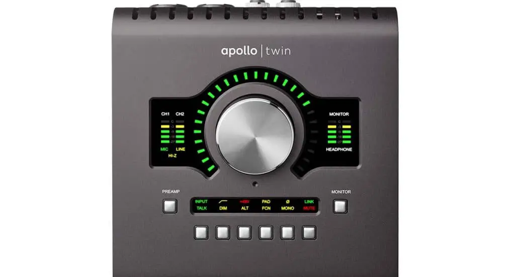 Universal Apollo Twin MKII Audio interface for Mac OS
