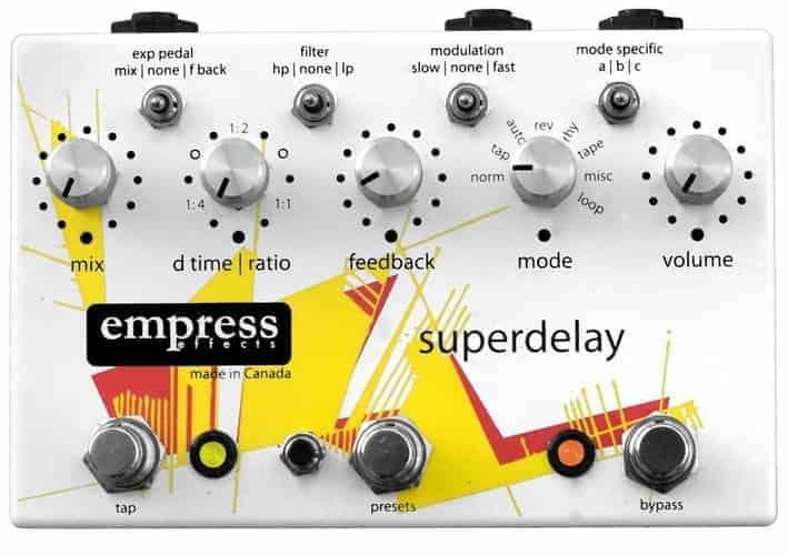 Bass Delay Pedals 12 Best Delay Pedals for Bass (2019 Review)