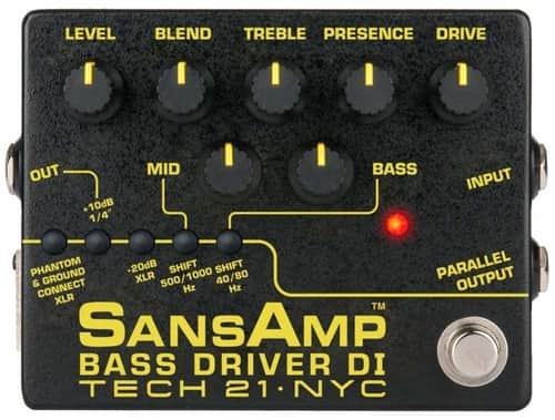 Tech 21 SansAmp Bass Preamp and Driver Processor