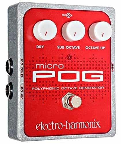 Electro Harmonix Micro POG Polyphonic Octave Pedal for Guitar