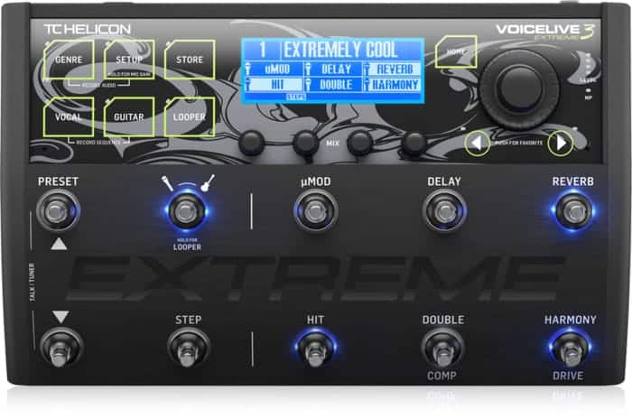 VoiceLive 3 Extreme Front of Interface