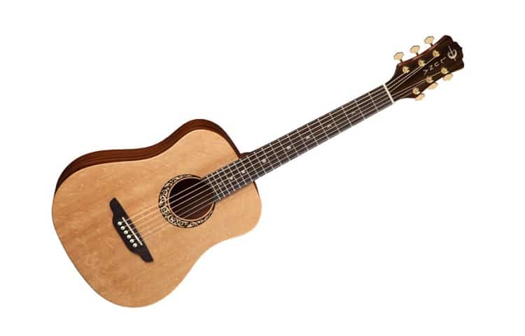  Luna Safari Supreme 3/4 Travel-Size Acoustic Guitar