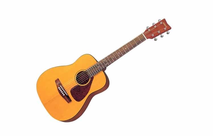 Yamaha JR1 3/4 Size Steel String Acoustic Guitar Bundle with Gig Bag, Strap, Strings, Winder and Picks