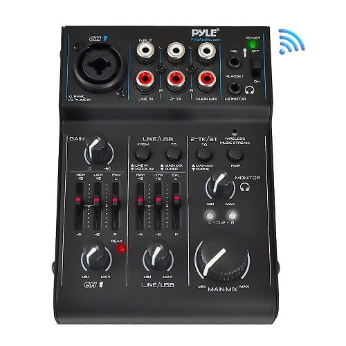 3 Channel Bluetooth Audio Mixer