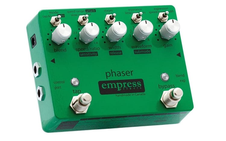 Empress Effects Phaser Guitar Effects Pedal Review