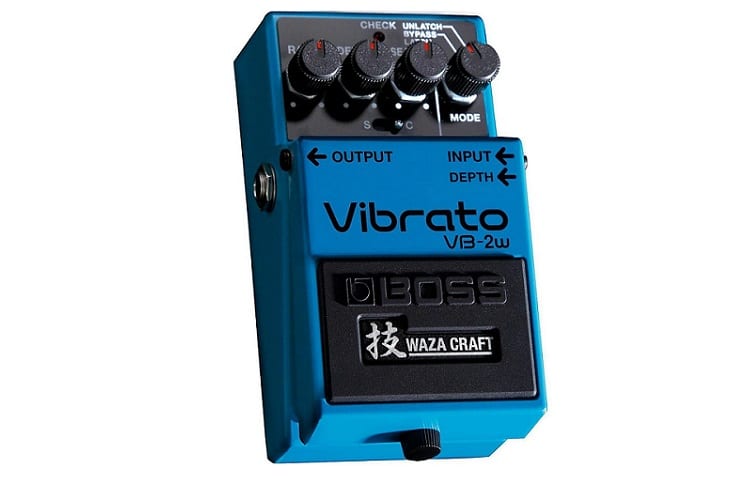 BOSS WAZA CRAFT Vibrato Guitar Pedal Review