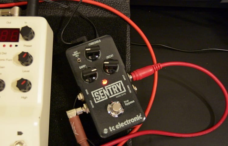 connected sentry noise gate pedal