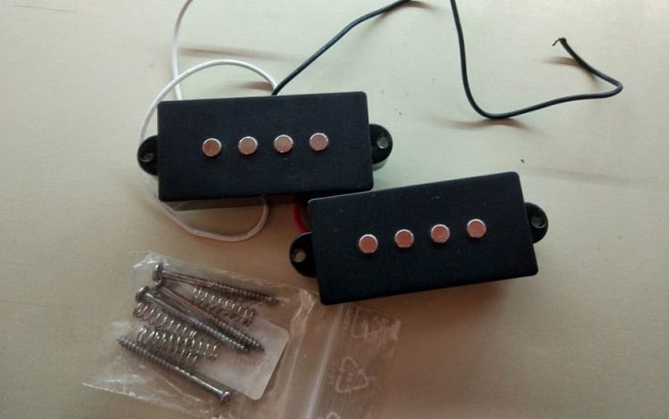 install p bass pickup